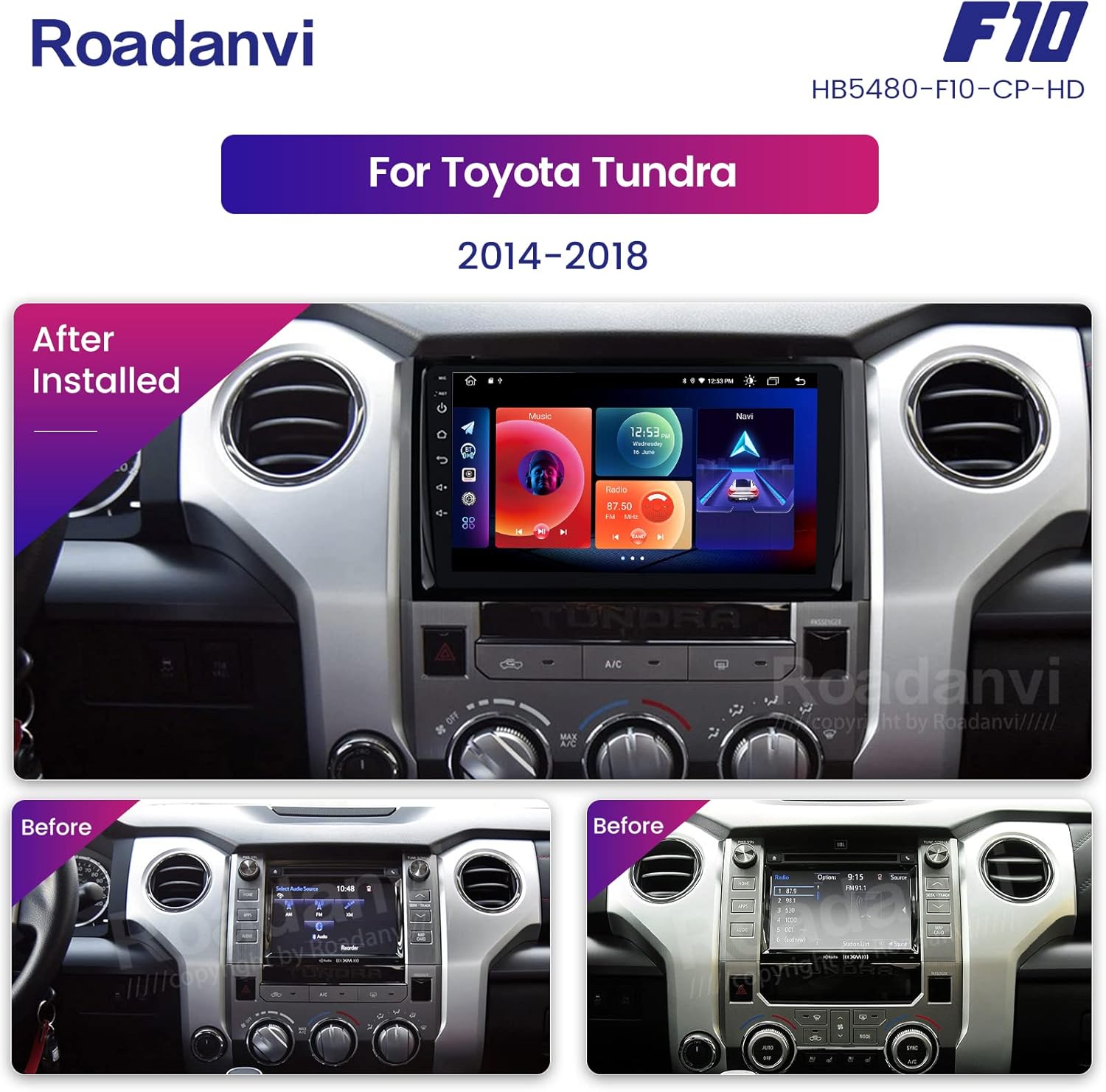 Car Stereo Bluetooth Radio with Touch Screen G687