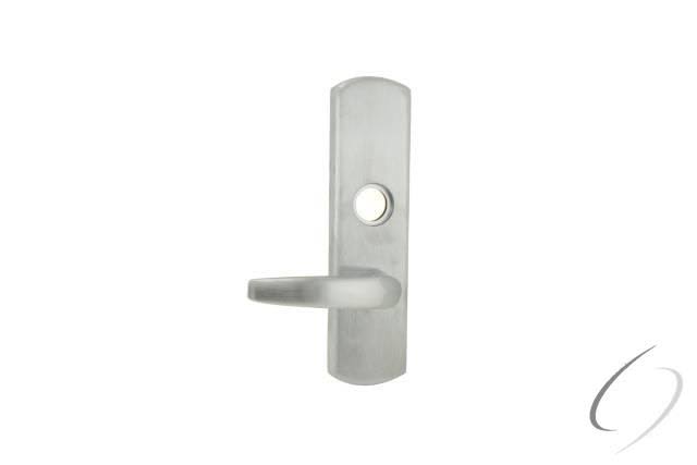 Left Hand Reverse Lever Trim for Rim or Vertical Satin Chrome Finish F702