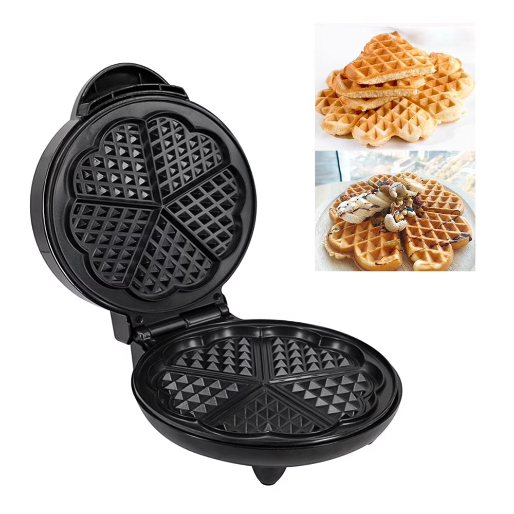 1000W Heart-Shaped Waffle Maker I16112
