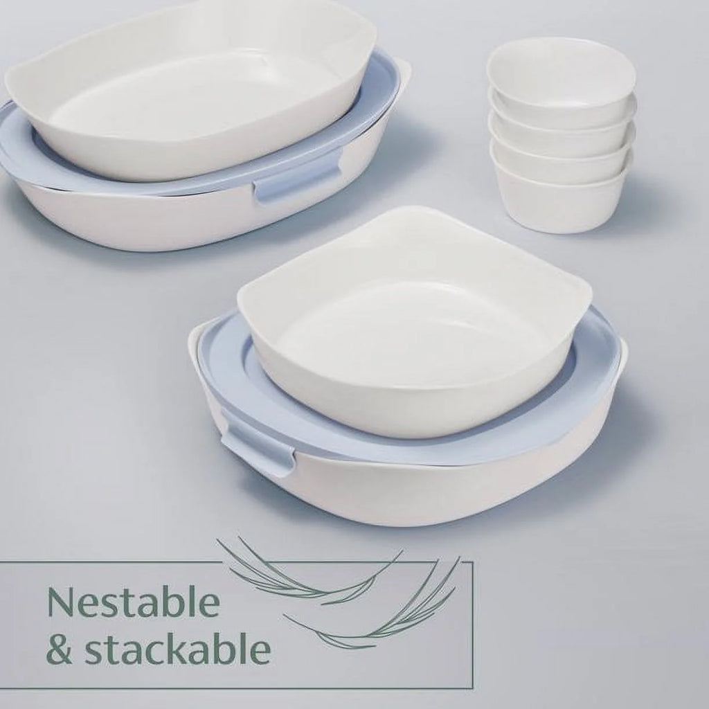 2.5-Quart Glass Baking Dish with Lid S962