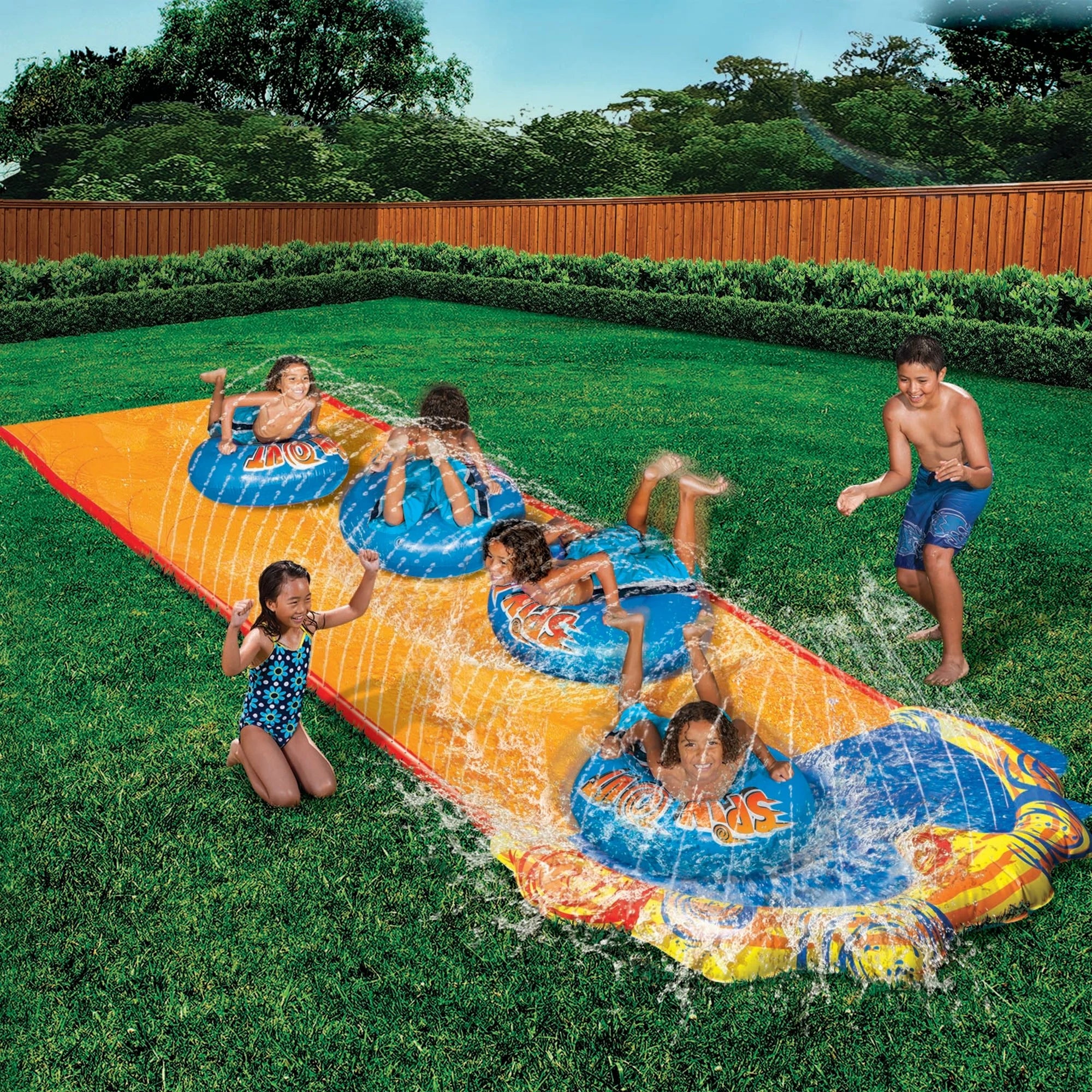 Inflatable Spin Disk Water Slide Z9304