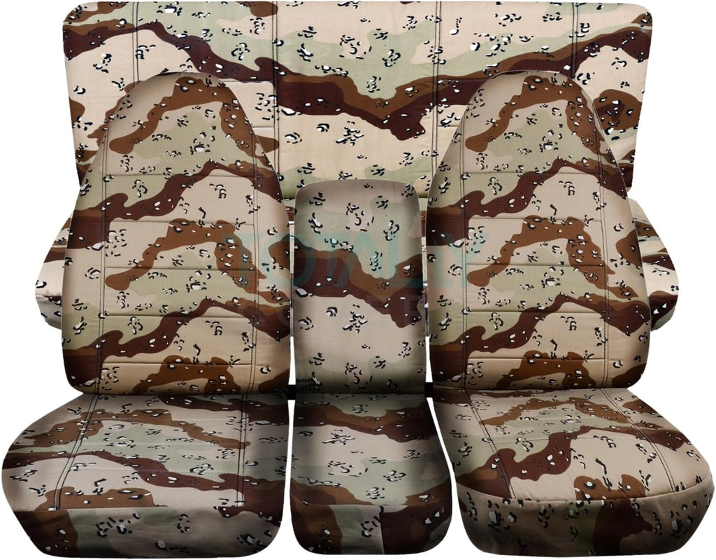 Camo Truck Seat Covers Full Set X62844