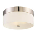 Polished Nickel 3 Light Ceiling Mount E16555
