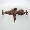 Polished Brass Tub Filler Faucet with Valve S922