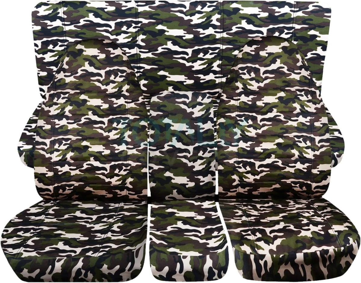 Camo Truck Seat Covers Full Set X62844