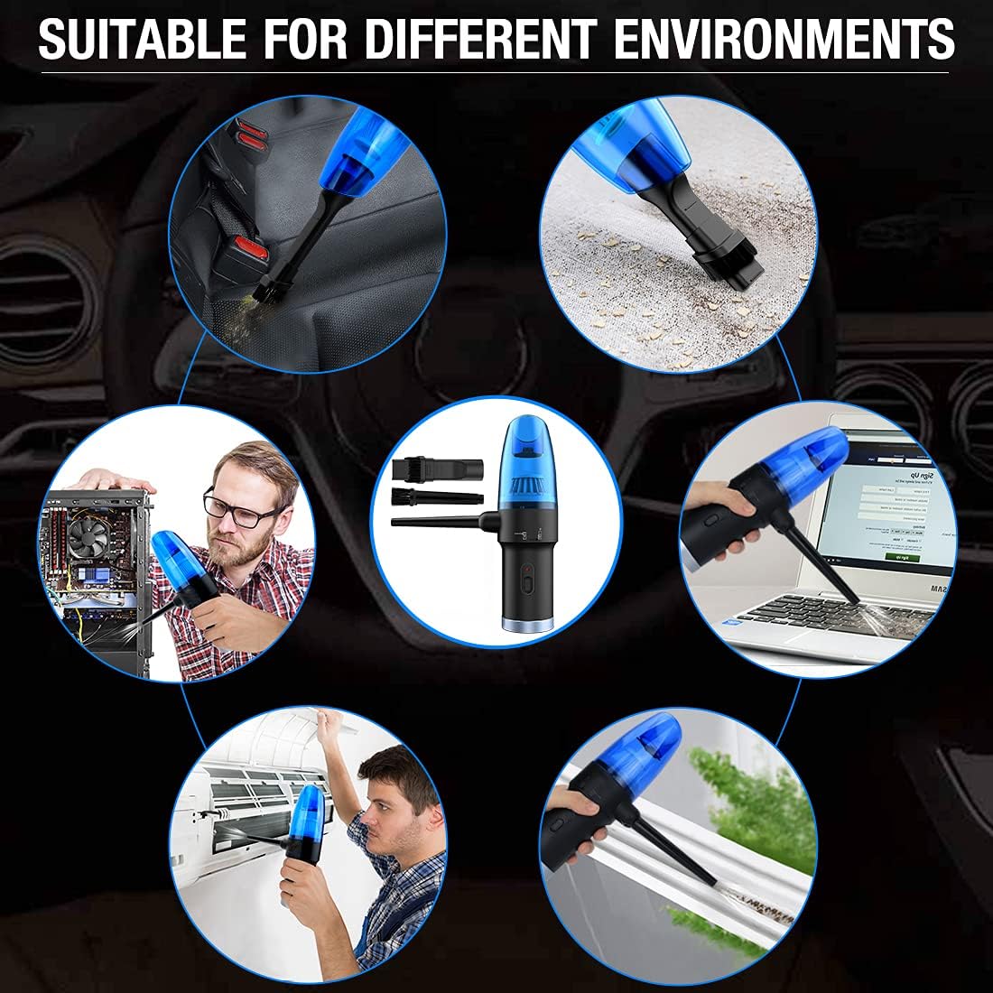 Cordless Compressed Air Duster Z664