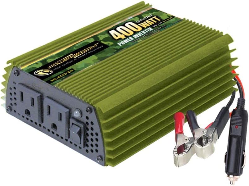 3500 Watt Power Inverter, DC 24V to 120V AC, Four AC Outlets, LCD Display Z153