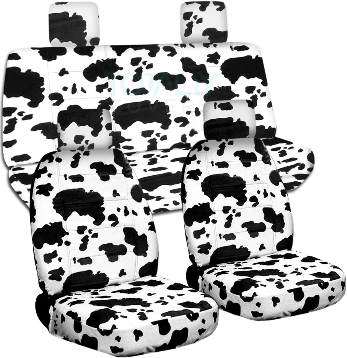 Silver Snow Tiger Full Set Seat Covers H792573
