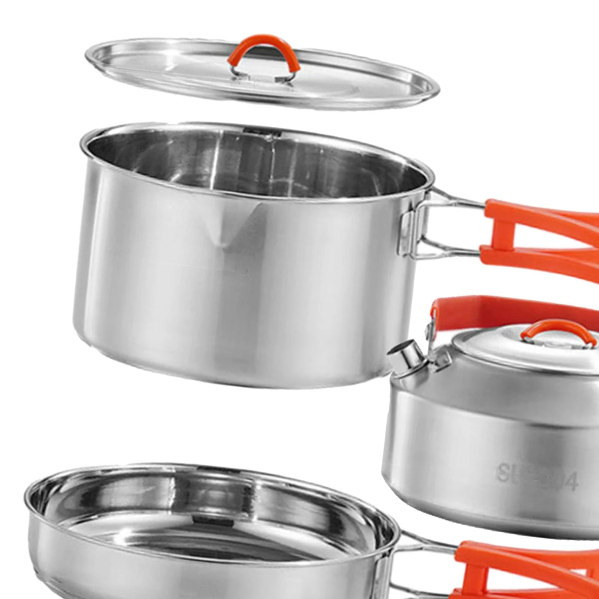 Camping Cookware Set with Kettle D535