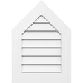 Peaked Top Surface Mount PVC Gable Vent R696