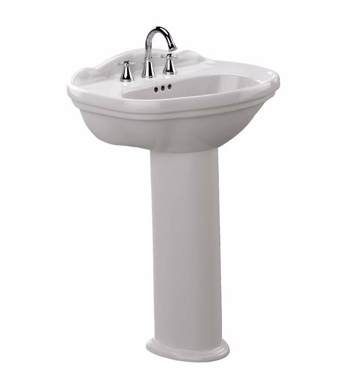 Whitney Pedestal Lavatory, Sedona Beige K841