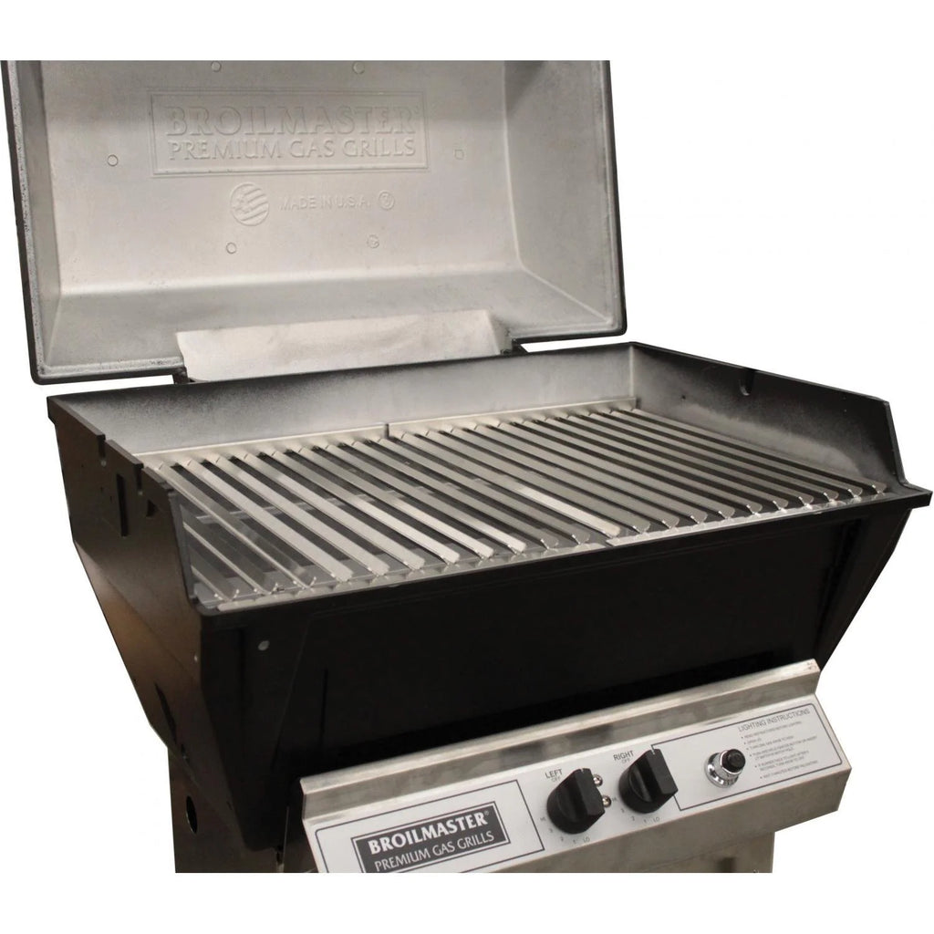 Natural Gas Grill on Stainless Steel Cart K316