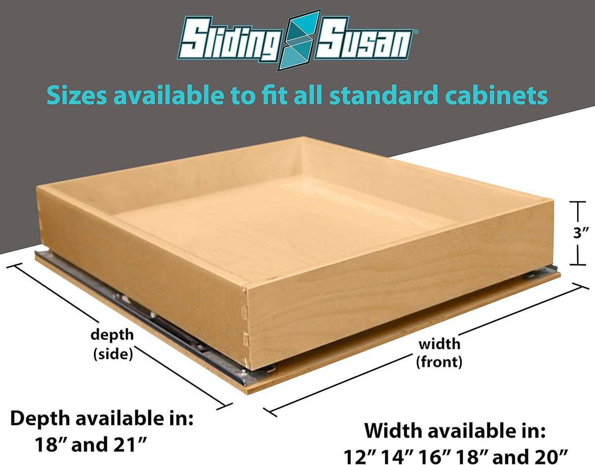 Pull Out Cabinet Organizer with Soft Close Dovetail Shelves Z841