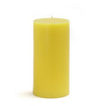 Yellow Citronella Pillar Candle Z6969