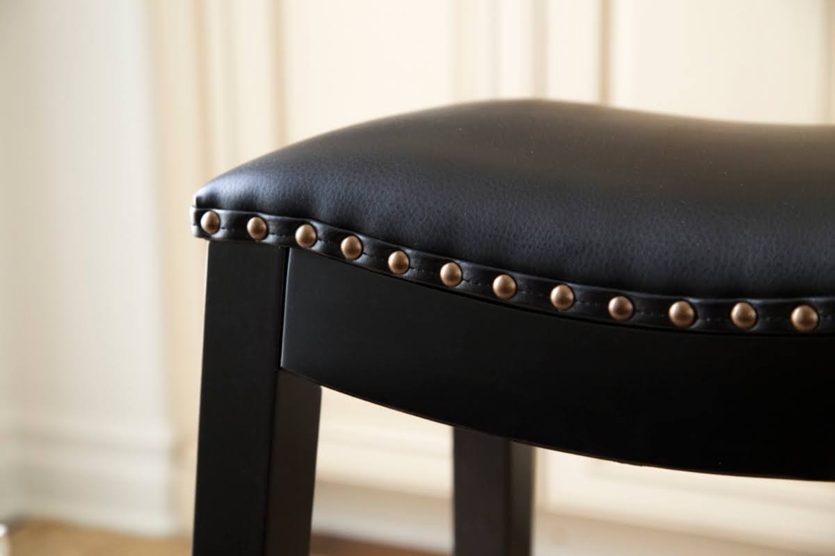 Teal Bonded Leather Counter Stool S14628