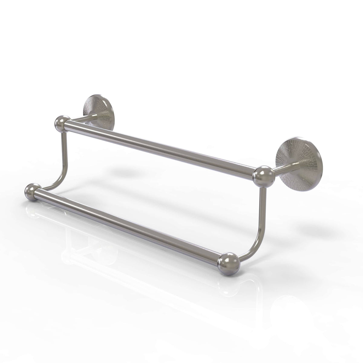 18 inch Double Towel Bar Satin Nickel A2443