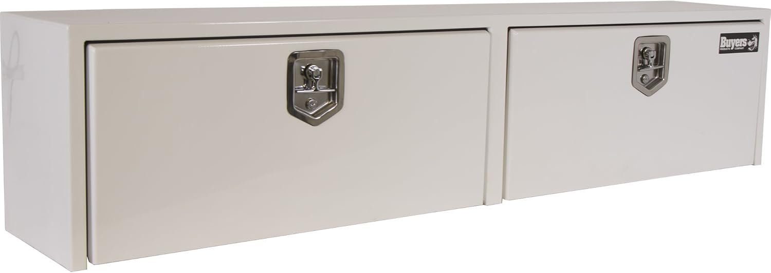 Black Steel Truck Box with T-Handle Latch G212247