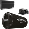 Mono Power Pack Amp with 10" Loaded Tube Subwoofer and Bass Knob Y3310