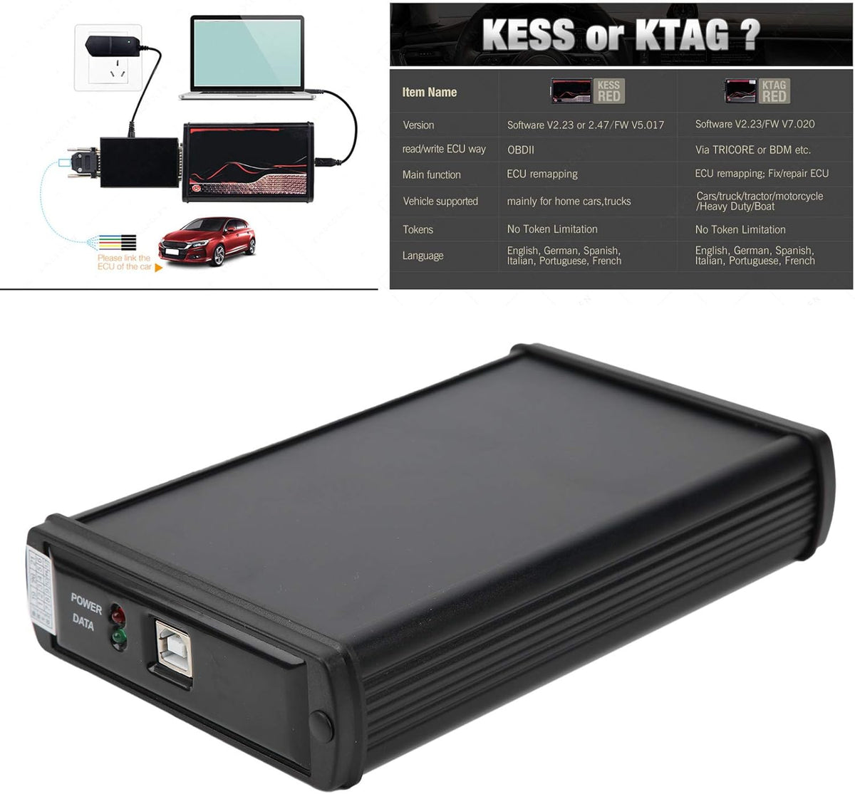 ECU Programmer for Car Trucks Tractors J10291