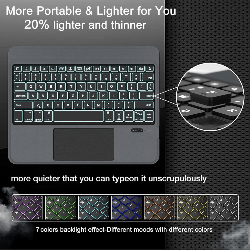Backlit Keyboard Case for iPad Air 4th Gen 10.9 inch X2650
