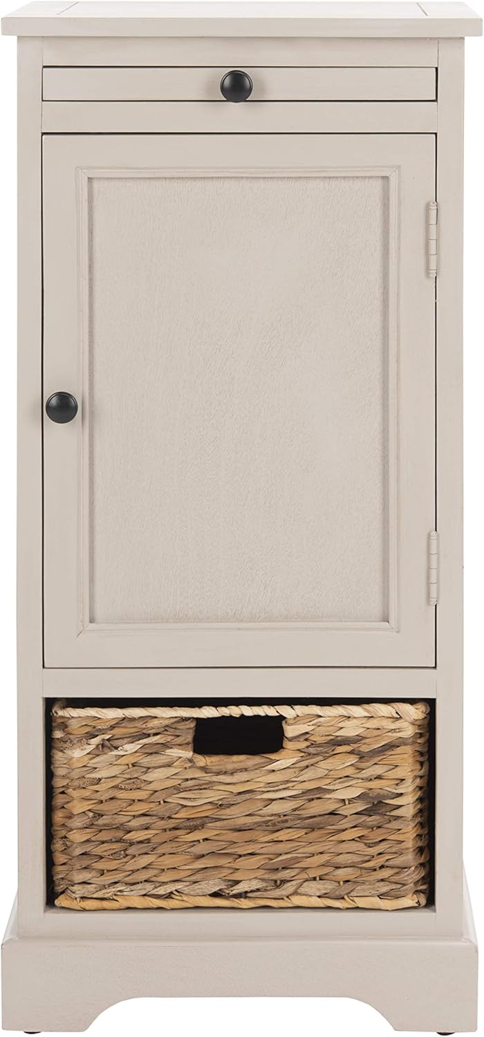 Vintage Grey Tall Storage Unit S4094