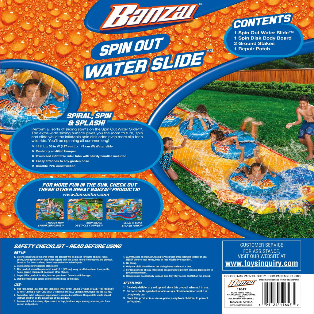 Inflatable Spin Disk Water Slide Z9304