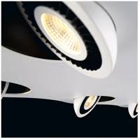 3 Light LED Surface Mount White/Black X891