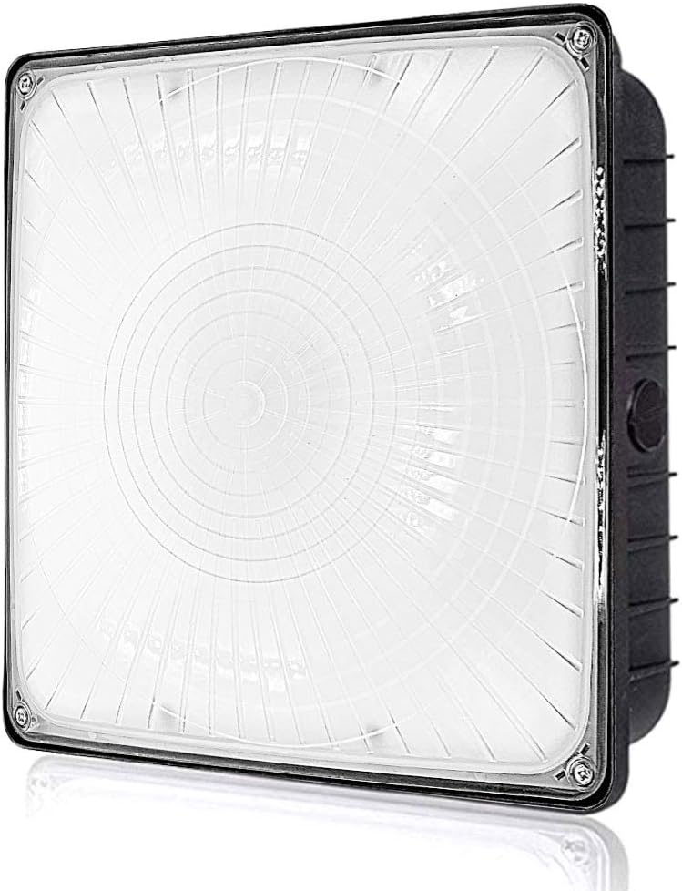 LED Canopy Light, 45W, 5850 Lumens, 5000K, Outdoor Commercial Light D90788