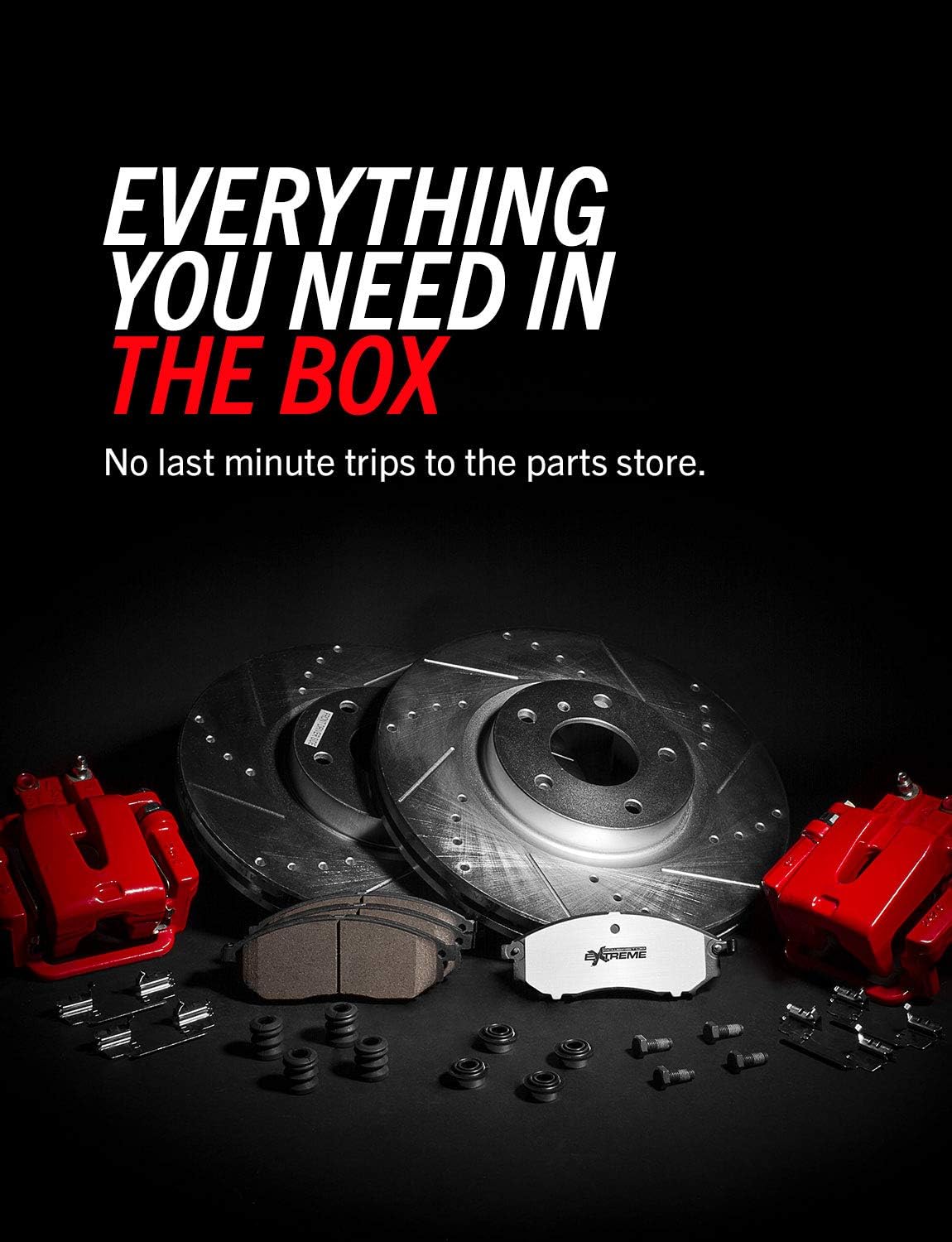 Front Z36 Truck and Tow Brake Kit with Calipers J111