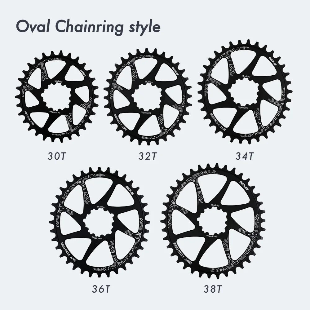 Oval Chainring Direct Mount for Sram GXP 30T 32T 34T 36T 38T I74870