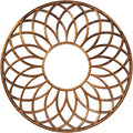 24x22OD x 8 1/4x22ID x 3/4x22P PVC Pierced Ceiling Medallion J120686