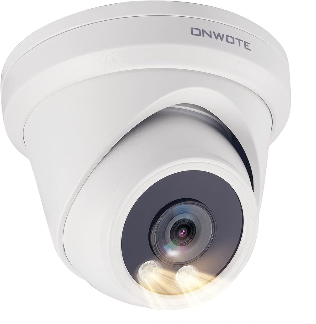 5MP HD IP POE Outdoor Dome Camera with Color Night Vision U987
