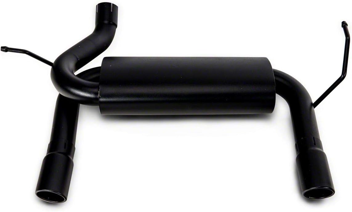 Dual Outlet Axle-Back Exhaust with Black Tips G5447