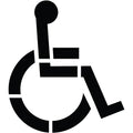36-in Handicap Parking Paint Stencil A942449