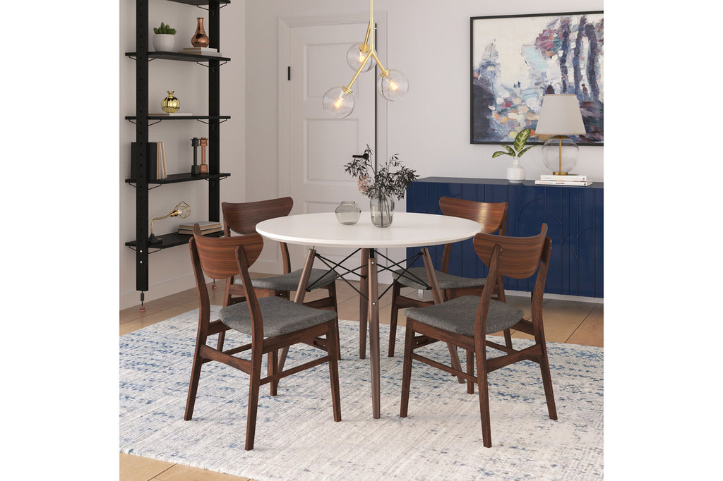Set of 2 Mid-Century Modern Dining Chair Q35013