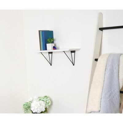 2 Piece Accent Shelf White Washed P65338