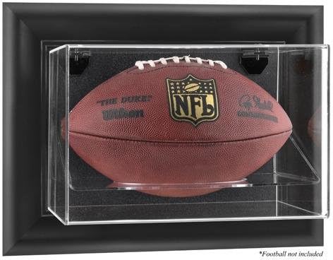 Black Framed Wall-Mountable Football Display Case I28447