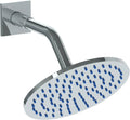 PVD Brass Wall Mount Showerhead with Arm and Flange O48734