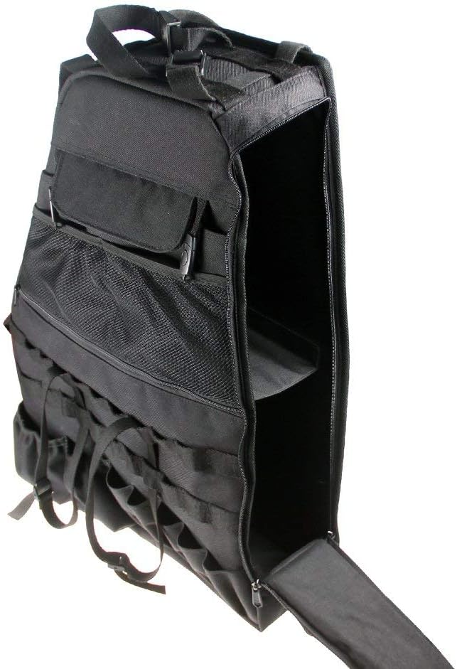 Roll Bar Storage Bag with Multi-Pockets for Jeep Wrangler JKU 4 Doors O82391