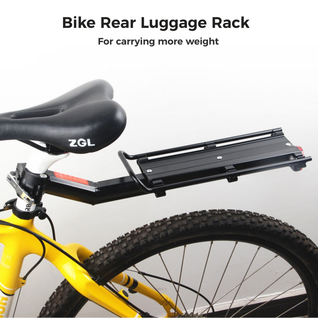 Bicycle Rear Luggage Carrier with 66 Lbs Weight Capacity J2346