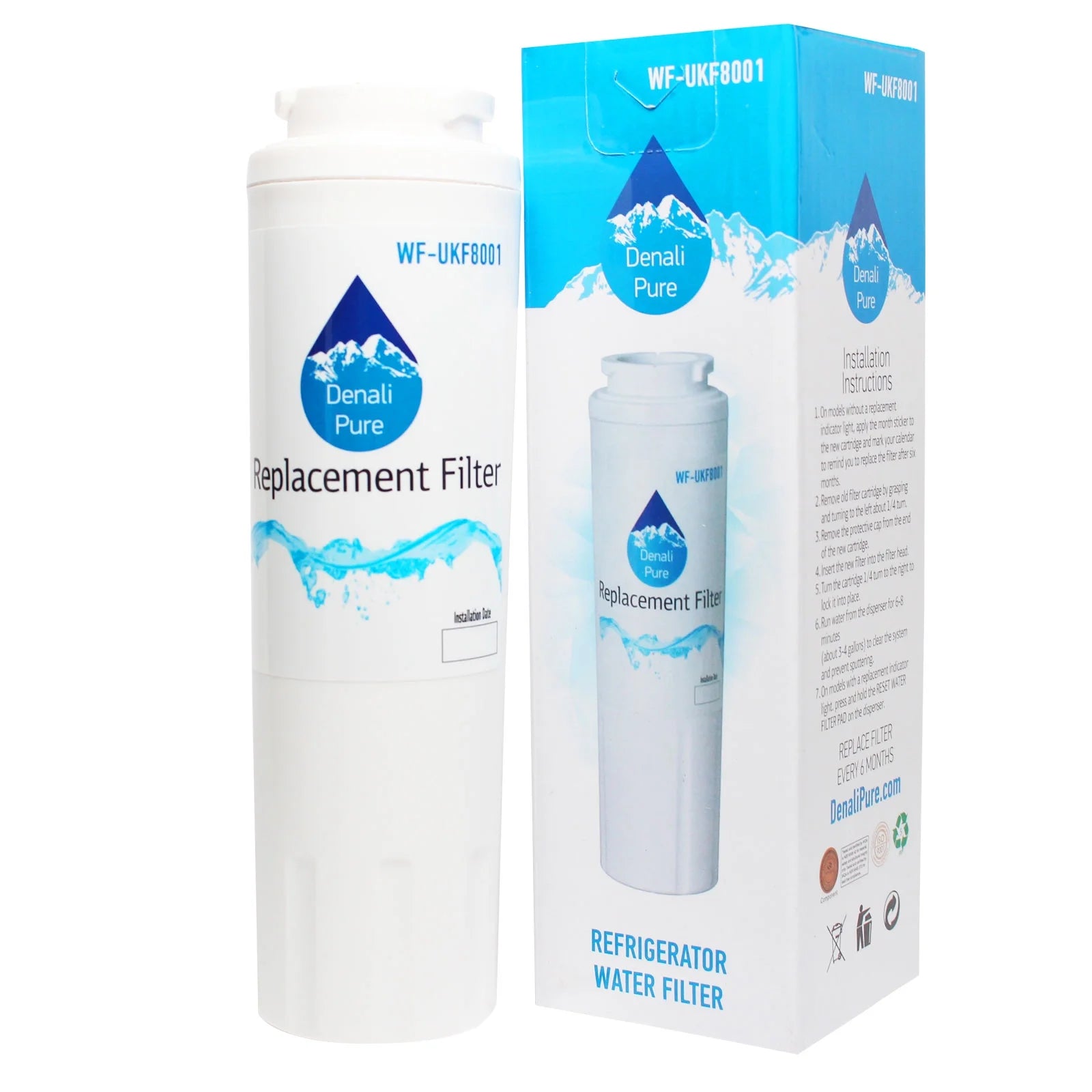 3-Pack Replacement Refrigerator Water Filter Cartridge R180842