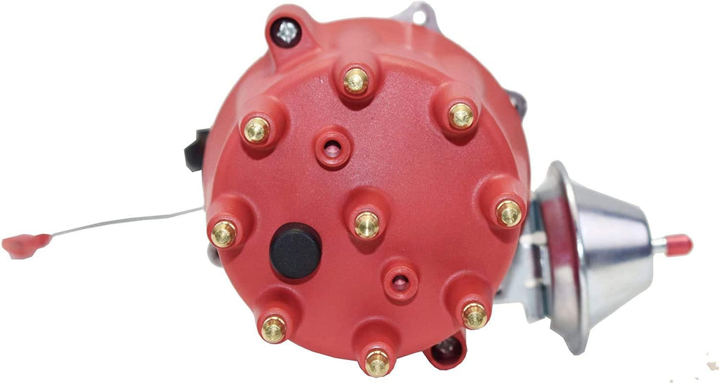 Red 8.0mm Spark Plug Wires & 45K Volt Coil I1458