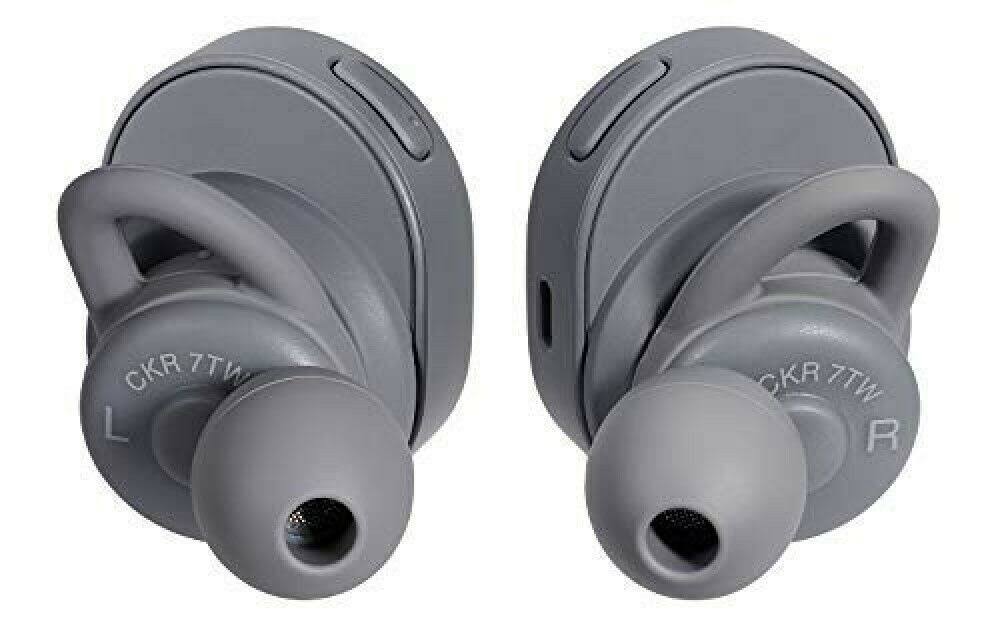 Gray Wireless Bluetooth Earphone Q55666