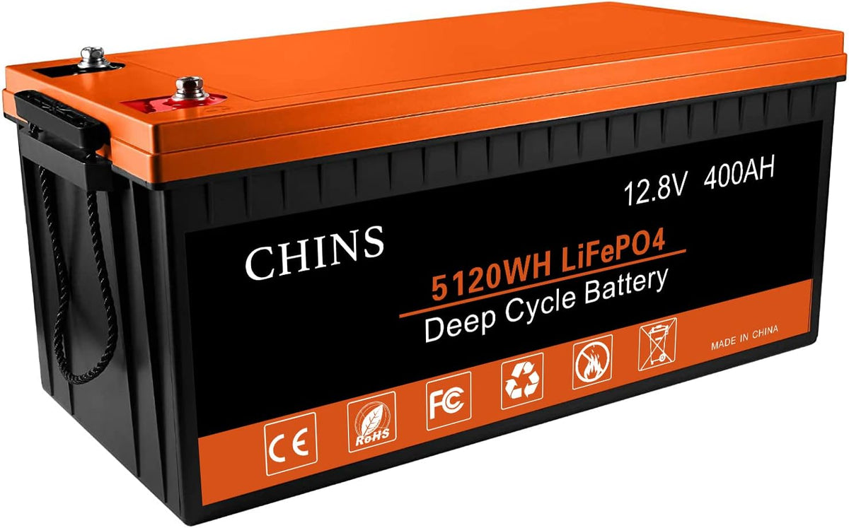 12V 400Ah LiFePO4 Lithium Battery with 250A BMS L4385