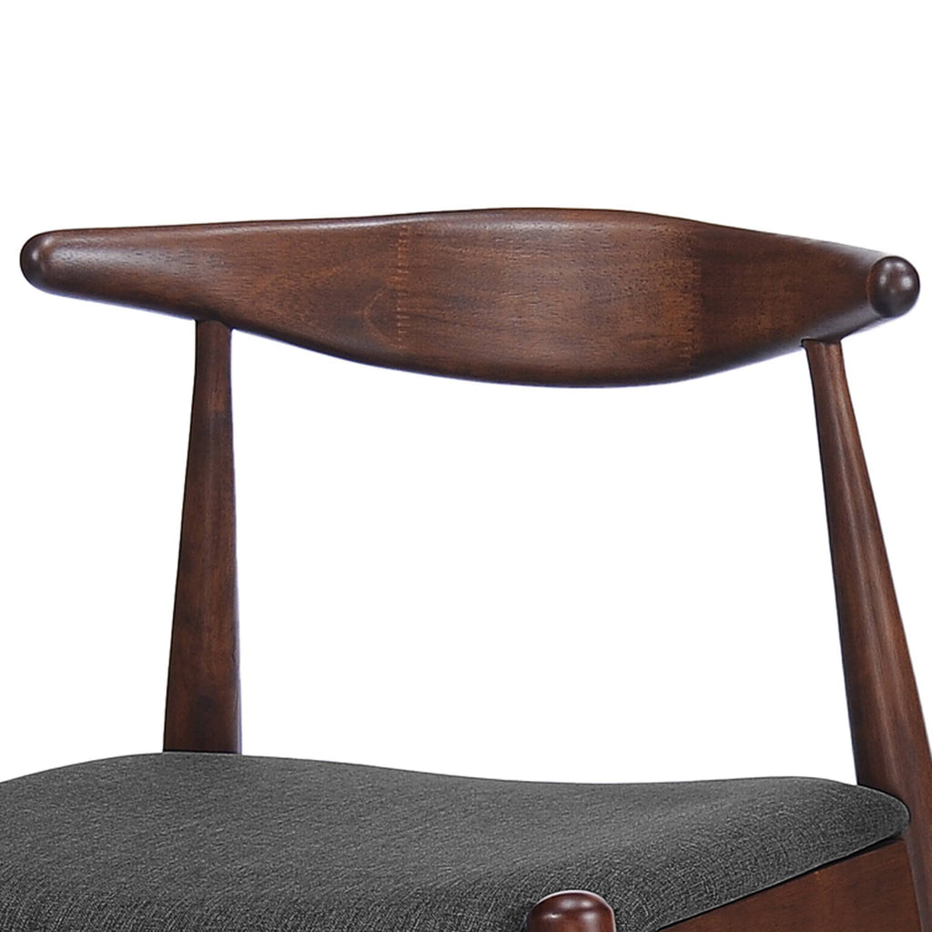 5 Piece Walnut Finish Dining Set A457