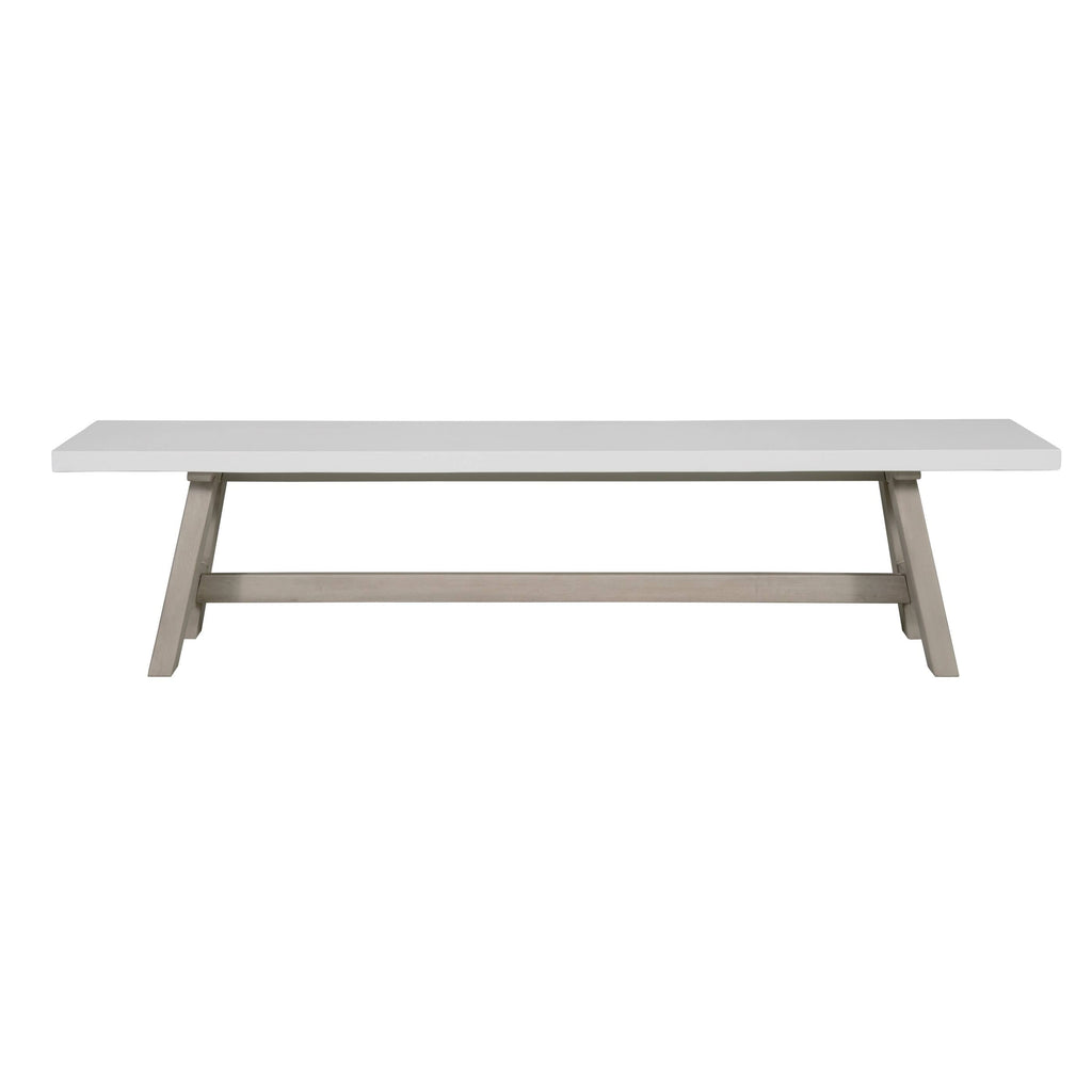 Solid Dining Bench in Gray K902883