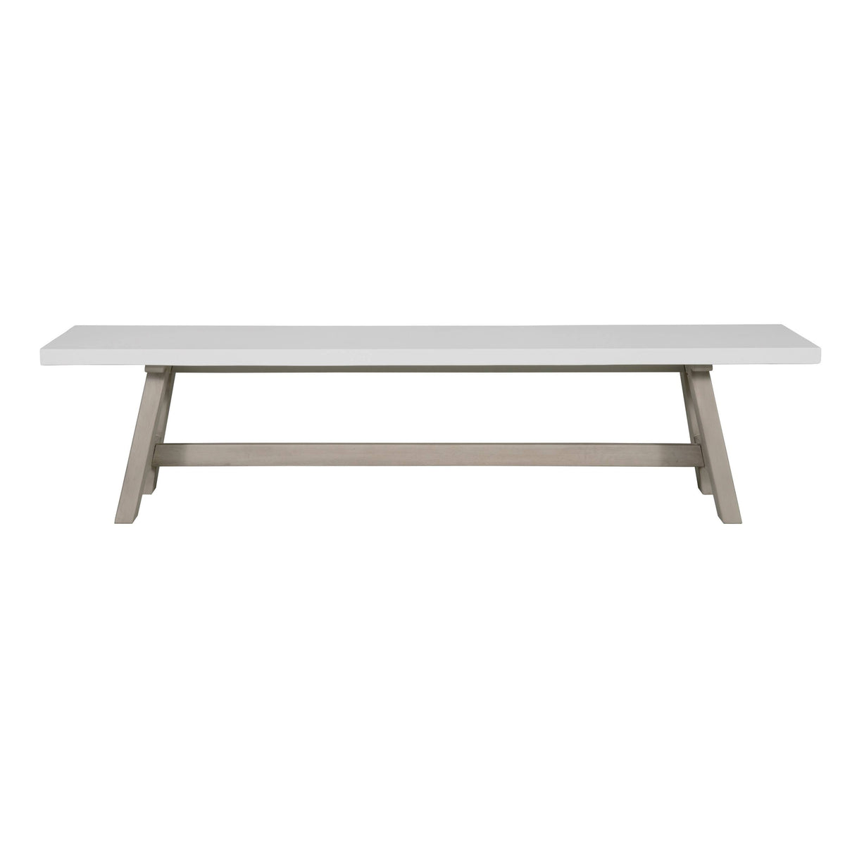 Solid Dining Bench in Gray K902883