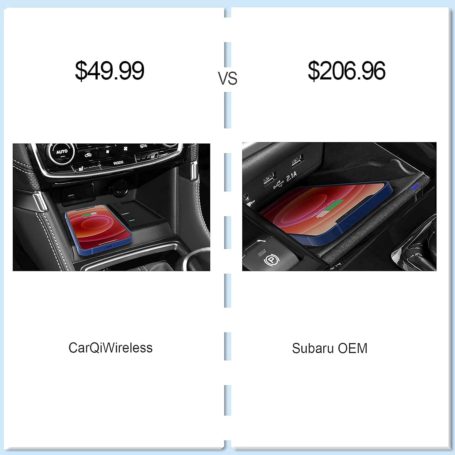 Wireless Charger Center Console Organizer Pack of 2 R346023