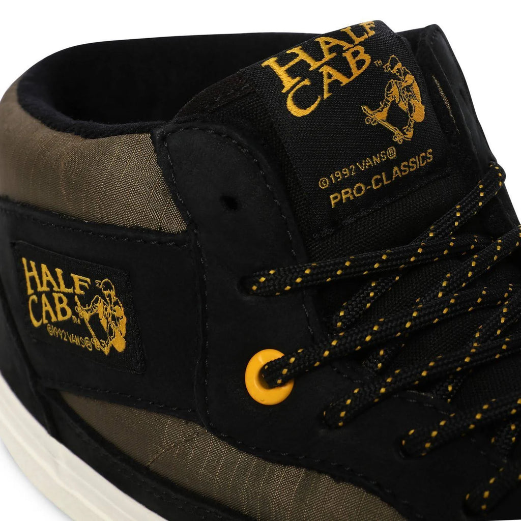 Black Military Half Cab Shoes E44591