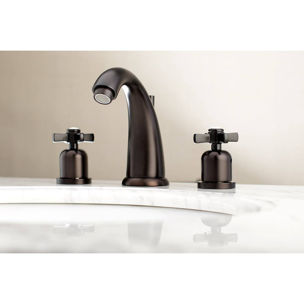 8x22 Widespread Bathroom Faucet, Oil Rubbed Bronze X600139